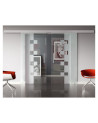 Glasschiebetüren Design Würzburg (W) SlimLine-Beschlag Komplettset, Optional: SoftClose