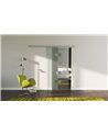 Glasschiebetür Design Würzburg (W) SlimLine-Beschlag Komplettset, Optional: SoftClose