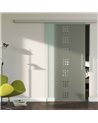 Glasschiebetür Design Quickborn (Q) SlimLine-Beschlag Komplettset, Optional: SoftClose