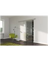 Glasschiebetür Design Quickborn (Q) SlimLine-Beschlag Komplettset, Optional: SoftClose