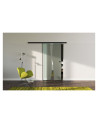 Glasschiebetür Loft-Style Design Berlin (B) SlimLine-Beschlag Komplettset