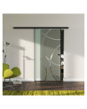 Glasschiebetür Loft-Style Design Coburg (C) SlimLine-Beschlag Komplettset