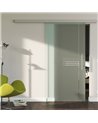 Sondermaß Glasschiebetür Design Ingolstadt (I) SlimLine-Beschlag Komplettset, Optional: SoftClose