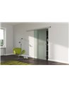Sondermaß Glasschiebetür Design Ingolstadt (I) SlimLine-Beschlag Komplettset, Optional: SoftClose