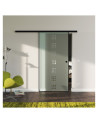 Glasschiebetür Loft-Style Design Quickborn (Q) SlimLine-Beschlag Komplettset