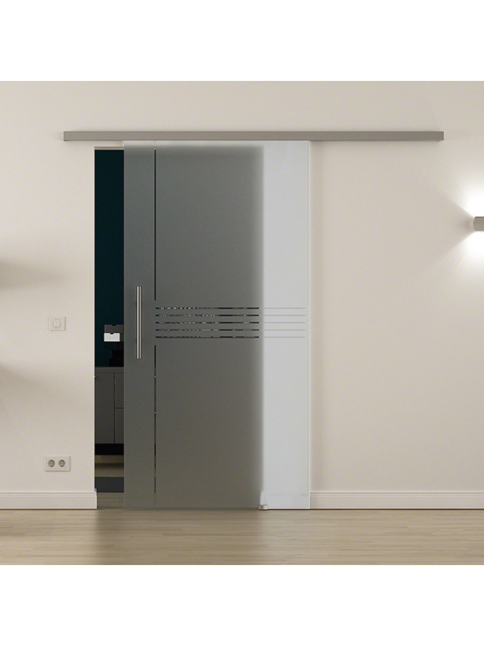 Glasschiebetür Design Ingolstadt (I) ProfiSlide-Beschlag Komplettset, mit SoftClose