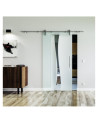 Glasschiebetür Design Berlin (B) Sadora VA-Beschlag Komplettset Edelstahl