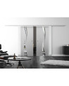Glasschiebetüren Design Amsterdam (A) ProfiSlide-Beschlag Komplettset by Sadora