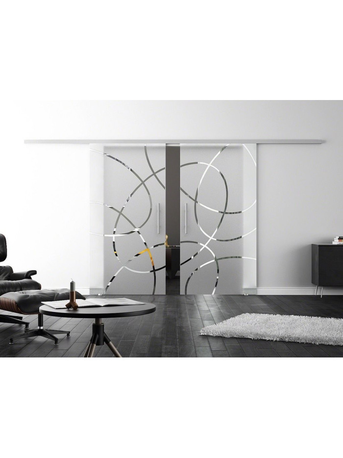 Glasschiebetüren Design Essen (EF) ProfiSlide-Beschlag Komplettset by Sadora