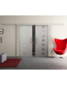 Glasschiebetüren Design Quickborn (Q) DormaKaba-Beschlag Komplettset Muto 60