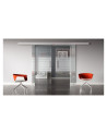 Glasschiebetüren Design Hamburg (H) SlimLine-Beschlag Komplettset, Optional: SoftClose