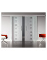 Glasschiebetüren Design Quickborn (Q) SlimLine-Beschlag Komplettset, Optional: SoftClose